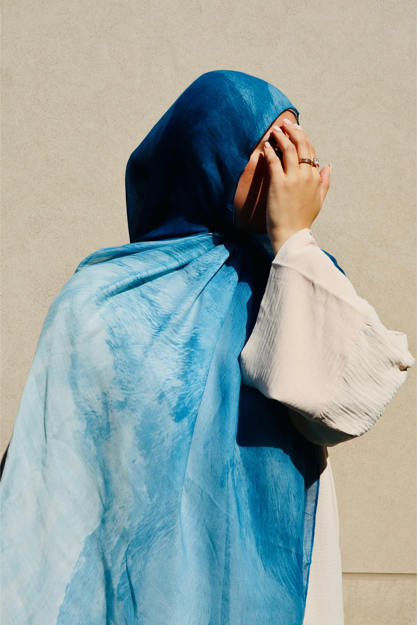 PREMIUM MODAL HIJAB - OCEAN WAVES