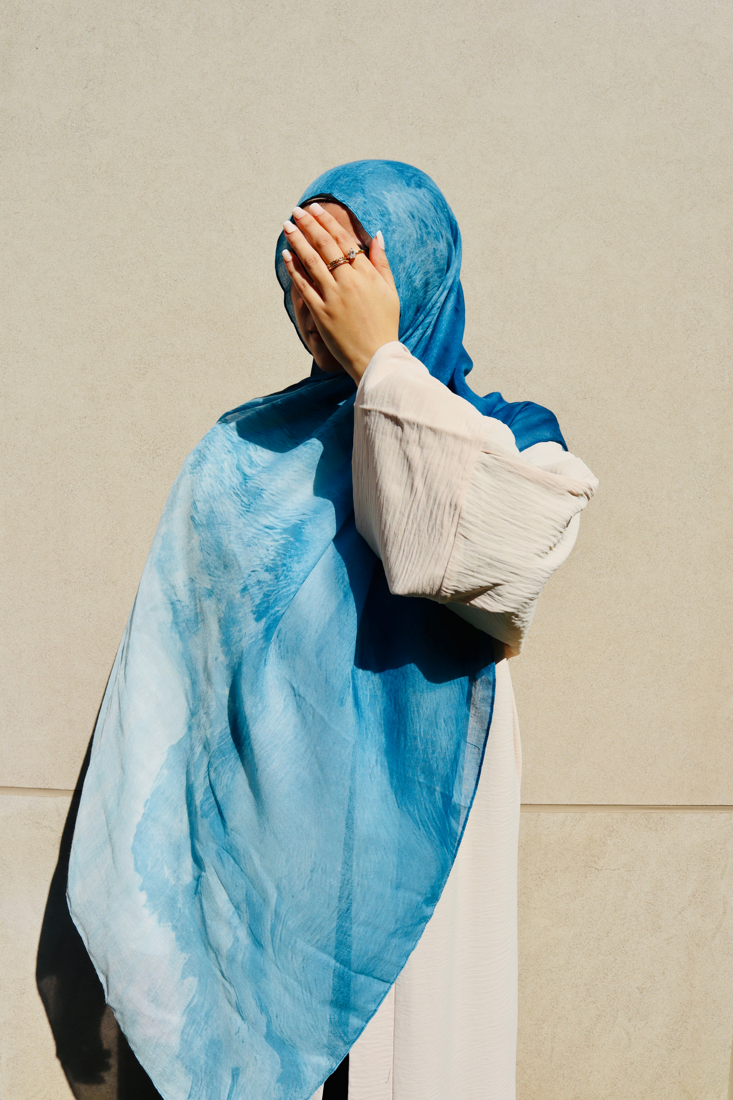 PREMIUM MODAL HIJAB - OCEAN WAVES