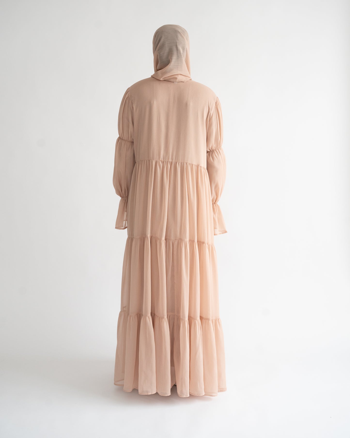 NOOR ABAYA SET - BLUSH STONE