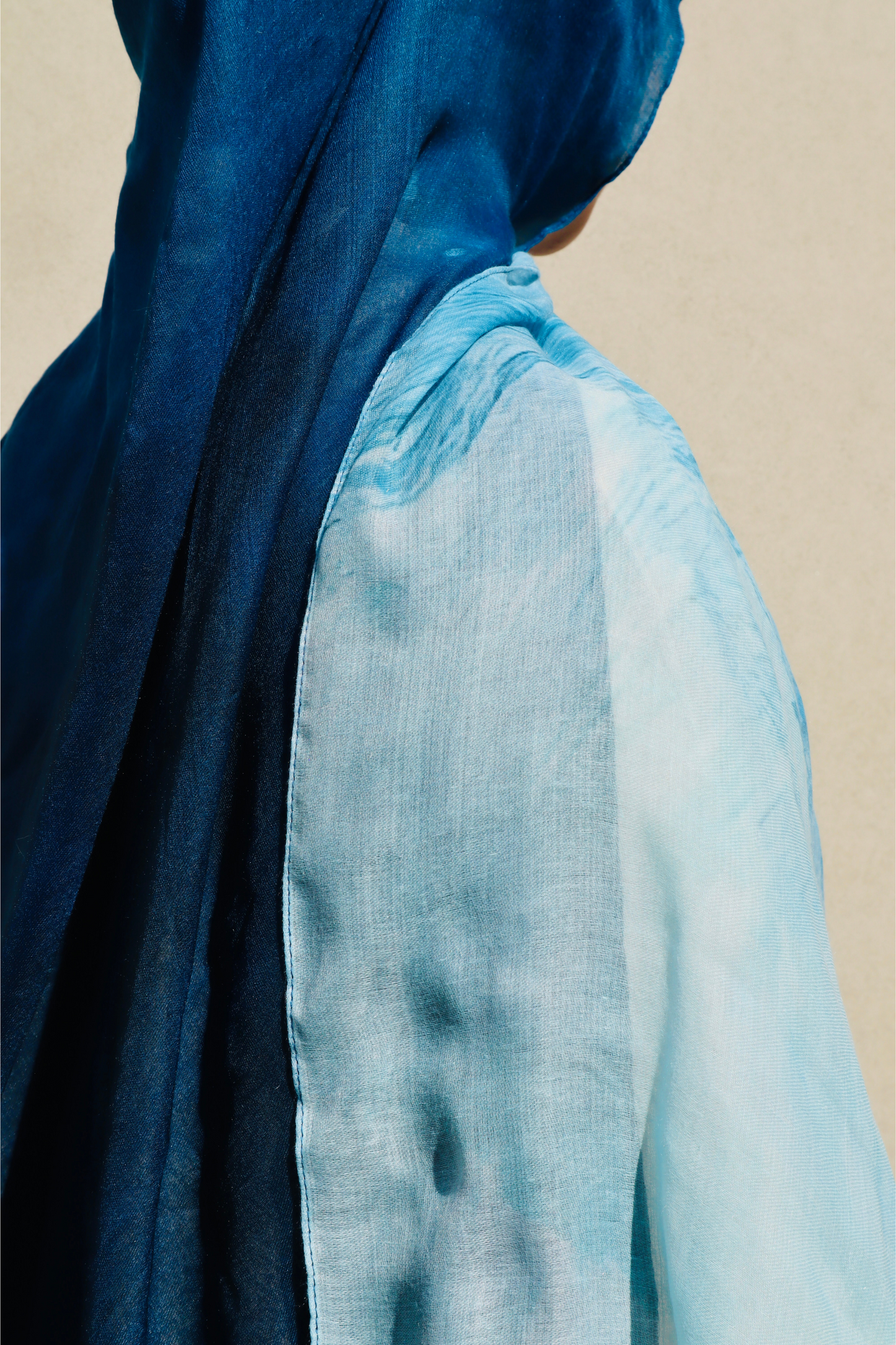 Premium Modal Hijab - Ocean Waves