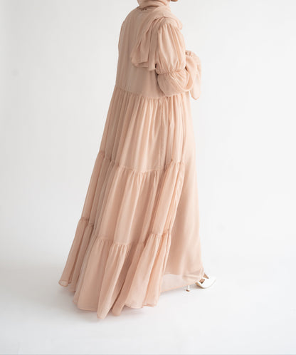 NOOR ABAYA SET - BLUSH STONE