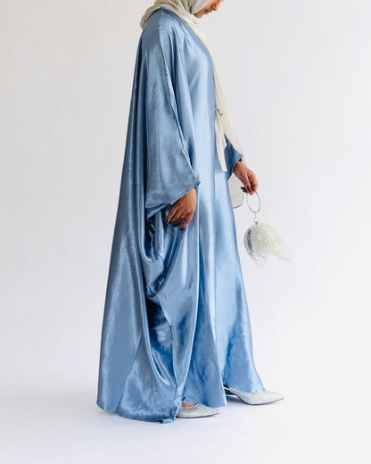 WADHA - KAFTAN IN LIGHT BLUE